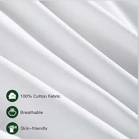 Pack of 2 Down and Feather Throw Pillow Inserts, 28 x 28 Soft Fluffy - Picture 9 of 10